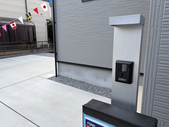 《仲介手数料無料》久喜市久喜東５丁目30-10新築一戸建てブルーミングガーデンのセキュリティ