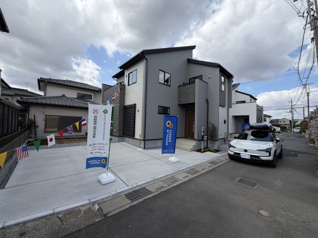 《仲介手数料無料》久喜市久喜東５丁目30-10新築一戸建てブルーミングガーデンの外観
