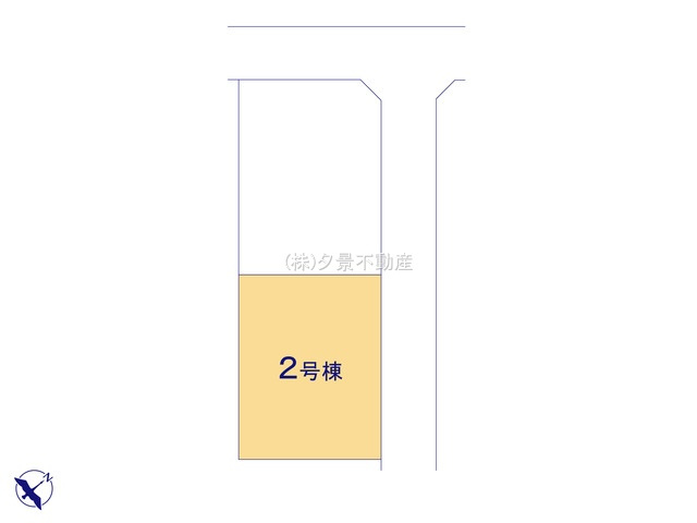《仲介手数料無料》久喜市久喜東５丁目30-10新築一戸建てブルーミングガーデンの区画図