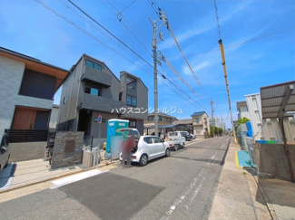 【前面道路含む現地写真】 | 名古屋市瑞穂区村上町３丁目4-5【仲介手数料無料】新築一戸建て　2号棟
