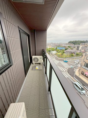 ヴィクトワール南流山のバルコニー