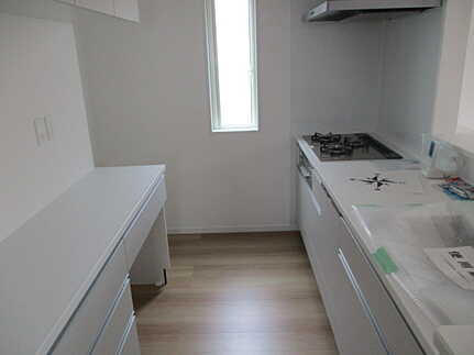 広島市西区古江新町　新築一戸建てのキッチン