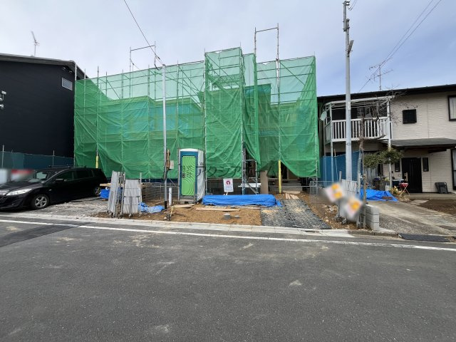 入間市大字小谷田・全2棟　新築一戸建　2号棟の外観|2026年2月27日撮影