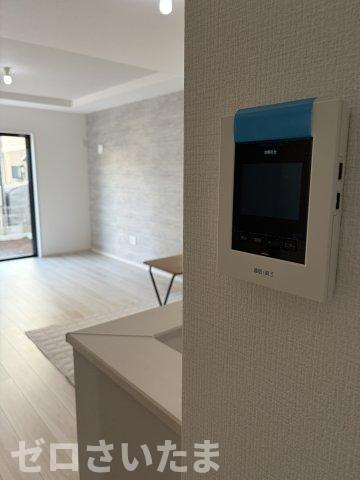 《仲介手数料無料》久喜市鷲宮４丁目2-12新築一戸建てリガーレのセキュリティ