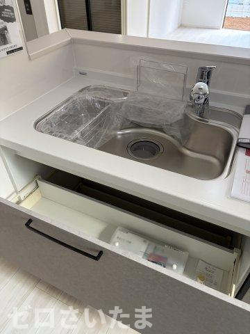 《仲介手数料無料》久喜市鷲宮４丁目2-12新築一戸建てリガーレのキッチン