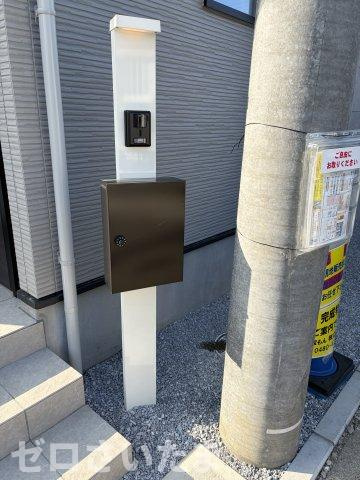 《仲介手数料無料》久喜市鷲宮４丁目2-12新築一戸建てリガーレのセキュリティ