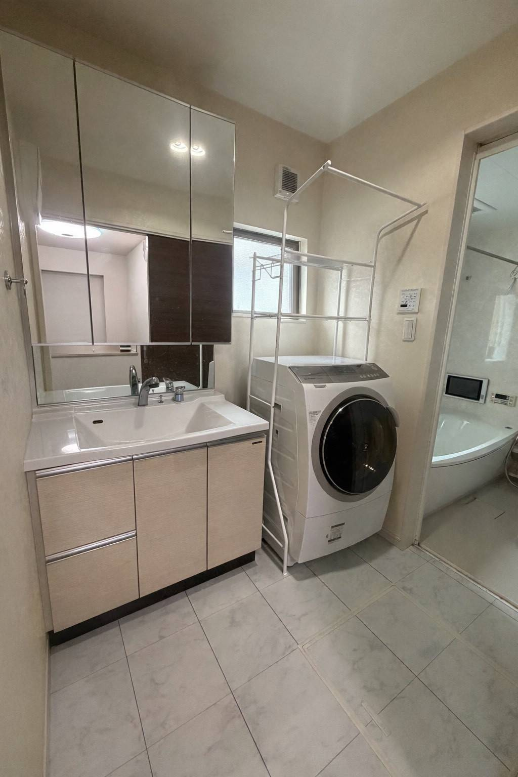 【中古戸建】富士見市鶴馬の洗面所