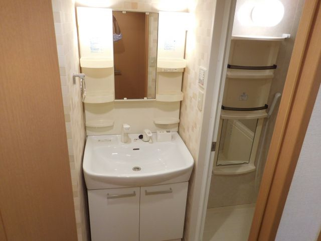 ラ・カステル・メウの洗面所