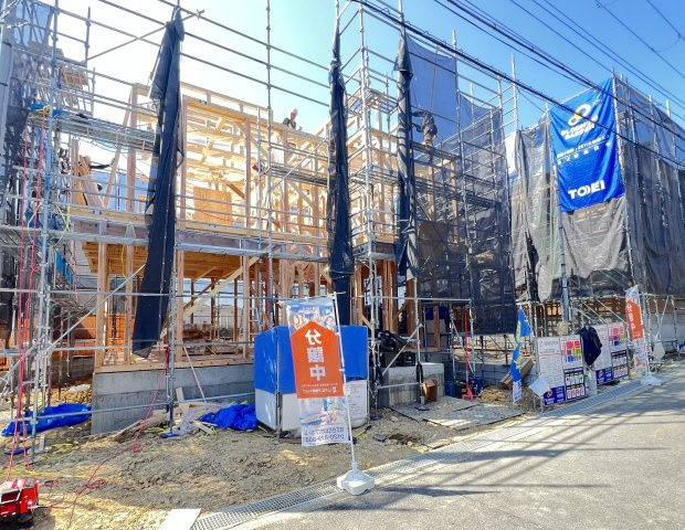 香芝市西真美　第2期　全１棟の外観