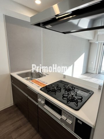 グローリオシェルト東京八丁堀のキッチン