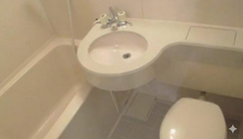 カサブローテの浴室