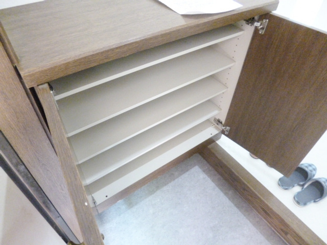 サンライズコーポの収納|シューズボックスも完備！