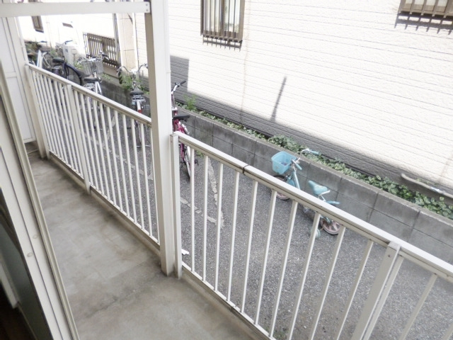 サンライズコーポのバルコニー|バルコニーです★