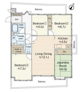 【間取り】 | サンハウス徳川 | キャンペーン対象物件です♪詳細は弊社ホームページもしくはスタッフまでお気軽にお問合せ下さいませ♪ お役に立てる自信があります♪