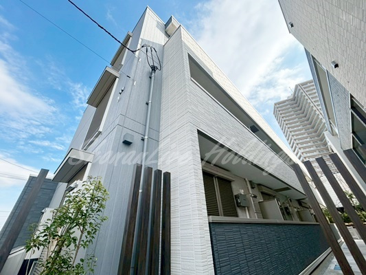 藤沢市湘南台４丁目のアパートの外観