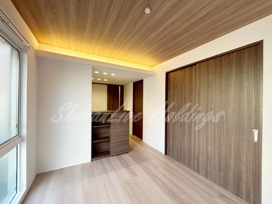 藤沢市湘南台４丁目のアパートの居間・リビング