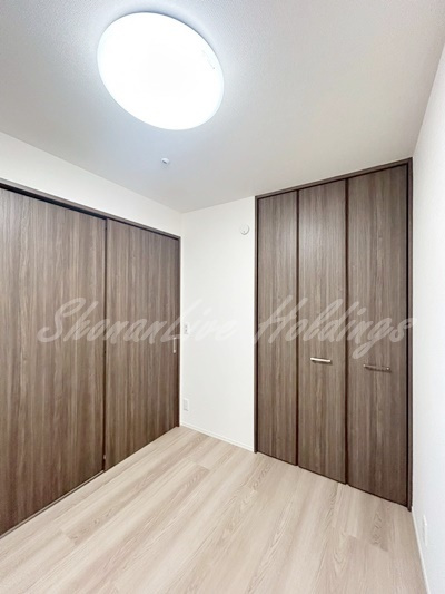 藤沢市湘南台４丁目のアパートの寝室