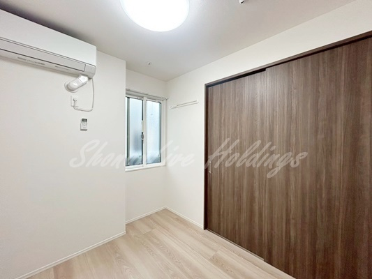 藤沢市湘南台４丁目のアパートの寝室