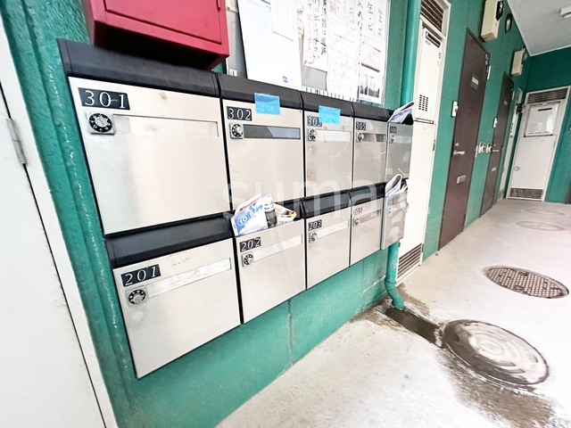 コーポ鈴蘭のその他共用部分|郵便受け