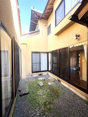 境港市渡町　中古住宅の庭|中庭