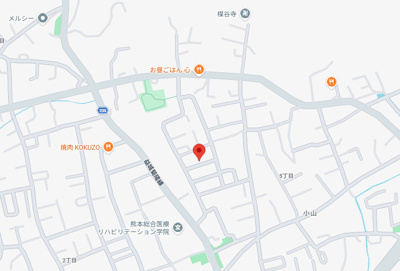 【地図】 | 熊本県熊本市東区小山5丁目
