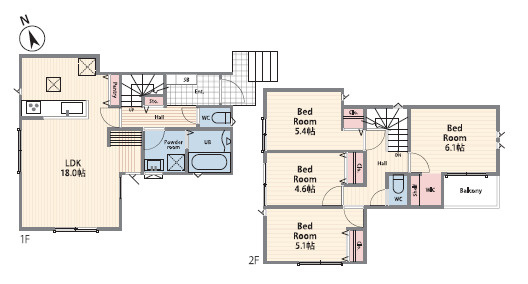 茅ヶ崎市今宿　新築戸建　全４棟１号棟