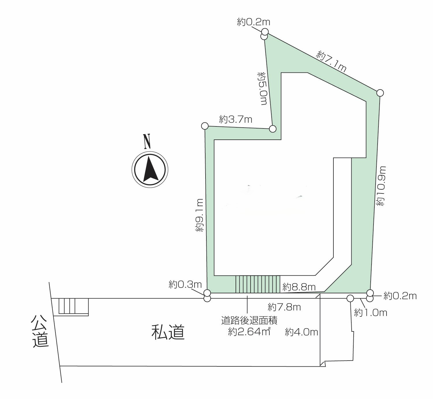 ［更地×建築条件無し×利便性に富んだ立地］六角橋6丁目土地の画像
