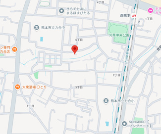【地図】 | 熊本県熊本市南区島町5丁目