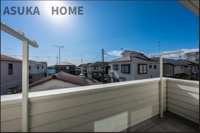 瀬谷区阿久和西４丁目のバルコニー|バルコニーからの眺めになります。抜けていて気持ちいいですね。