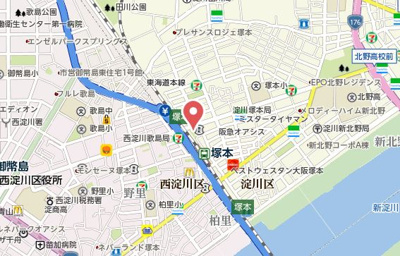 【地図】 | プレサンス塚本グランゲート