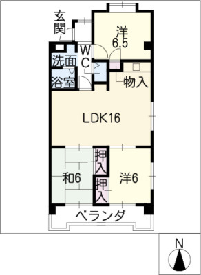 アビタマルフクIIの間取り
