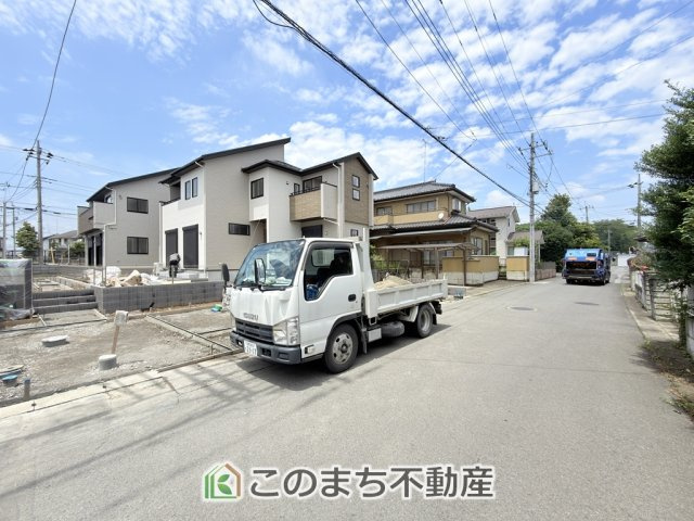 ブルーミングガーデン宇都宮市五代2丁目の前面道路含む現地写真|前面道路含む現地写真