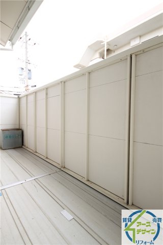 パールハイツ西のバルコニー