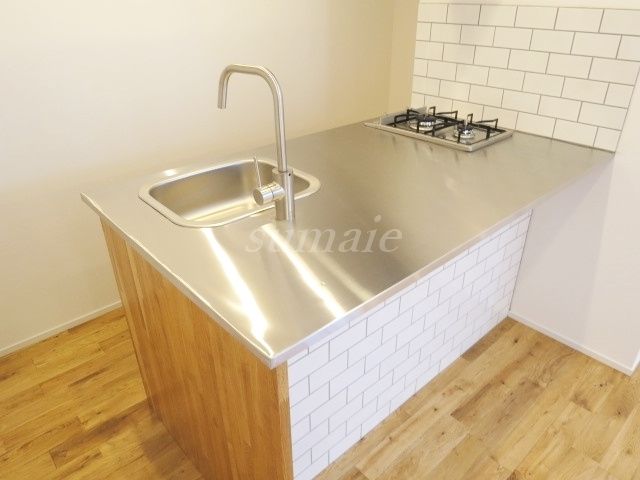 ａ-ｓｔｏｎｅ東十条のキッチン|人気のカウンターキッチンです☆