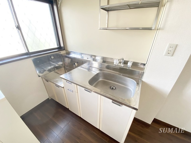 シティハイムコーポ島村のキッチン|ガスコンロ設置可能のキッチン☆