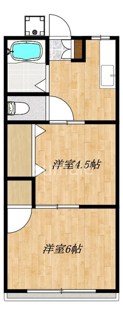 シティハイムコーポ島村の間取り|間取り