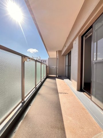 サングレイス西明石のバルコニー