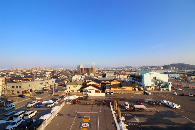 ■□グランドール米子旗ヶ崎□■の展望|米子市全体が見渡せます。大山が望めます。