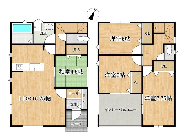 クレードルガーデン　第5　1号棟