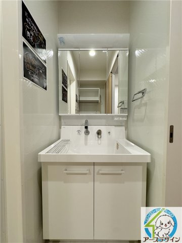 カレントの洗面所|コンパクトで使いやすい洗面所