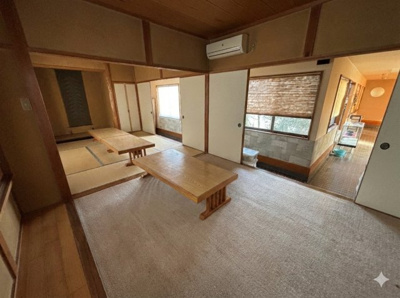 【内装】 | 桜川市真壁町亀熊　貸店舗 | 室内をイメージしやすくするため、一部のお荷物を加工で消去しております。