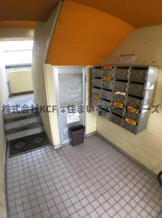 久留米市御井町の賃貸マンションのエントランス|清潔なエントランスです