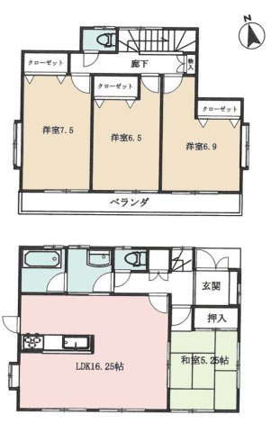 【間取り】 | 4LDKはリビングダイニングキッチンと4つの居室がある間取りで、大家族や二世帯住宅に最適。広々としたリビングで家族団らんを楽しみ、個室でプライベートな時間も確保でき、快適な生活を送ることができますよ。