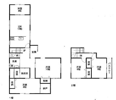 【間取り】 | 加古川市神野町石守１丁目　中古戸建 | 4SLDKです。