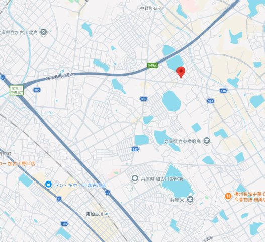 【地図】 | 加古川市神野町石守１丁目　中古戸建