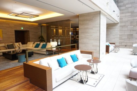 ブランズタワー梅田Northのロビー