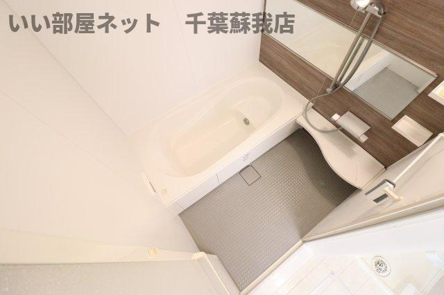 サウスヒルズⅢの浴室|落ち着いた空間のお風呂です