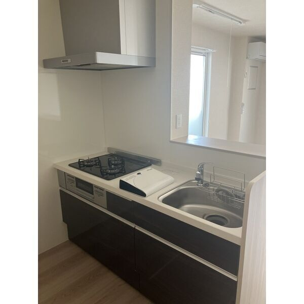 レガートⅡのキッチン|3口ガスコンロ