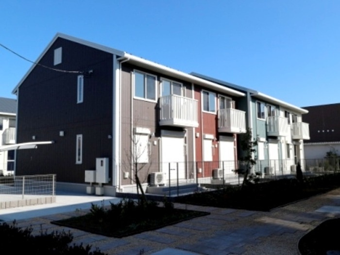 BLESS HOUSE柏西町Bの外観|外はこのようになっています