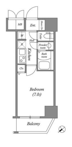 【間取り】 | クレストタップ神戸湊町ノア